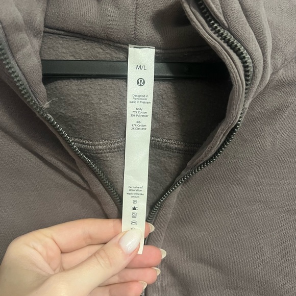 Lululemon Scuba oversized zip-up hoodie - Picture 2 of 3